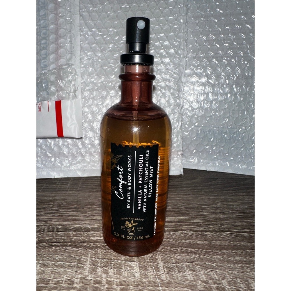 Bath and Body Works Aromatherapyโ Comfort Vanilla Patchouli Mist pillow spray